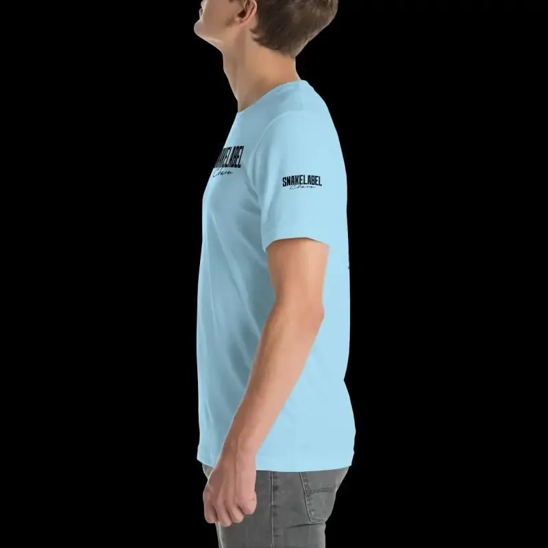 Snake Unisex Print T-Shirt: 100% Combed Cotton, Lightweight, Pre-Shrunk (4.2 oz)
