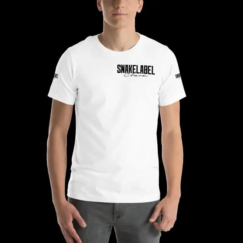 Snake Unisex Print T-Shirt: 100% Combed Cotton, Lightweight, Pre-Shrunk (4.2 oz)