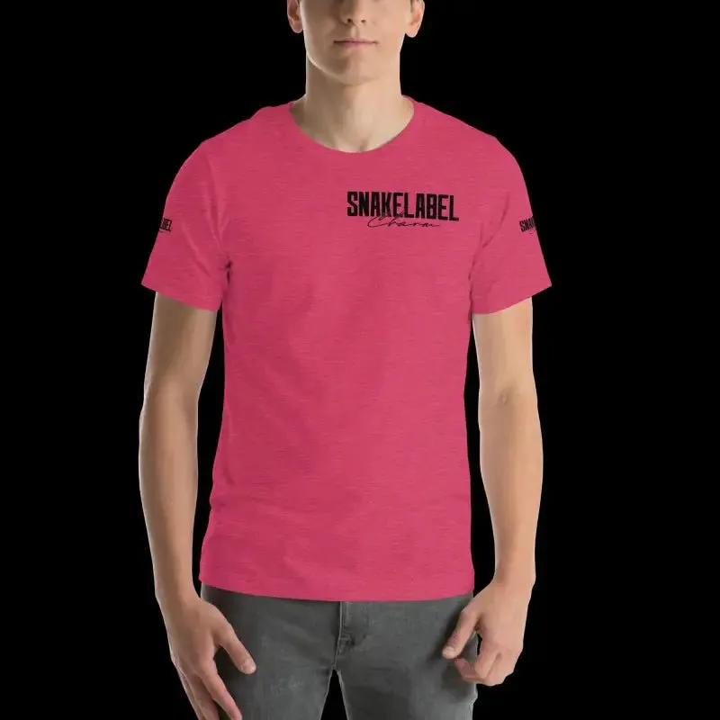 Snake Unisex Print T-Shirt: 100% Combed Cotton, Lightweight, Pre-Shrunk (4.2 oz)