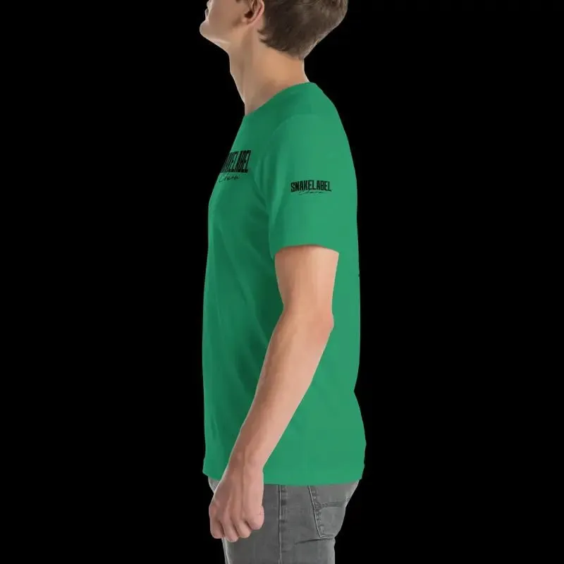 Snake Unisex Print T-Shirt: 100% Combed Cotton, Lightweight, Pre-Shrunk (4.2 oz)