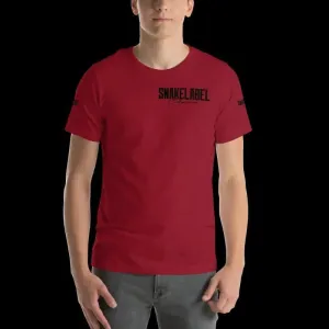 Snake Unisex Print T-Shirt: 100% Combed Cotton, Lightweight, Pre-Shrunk (4.2 oz)