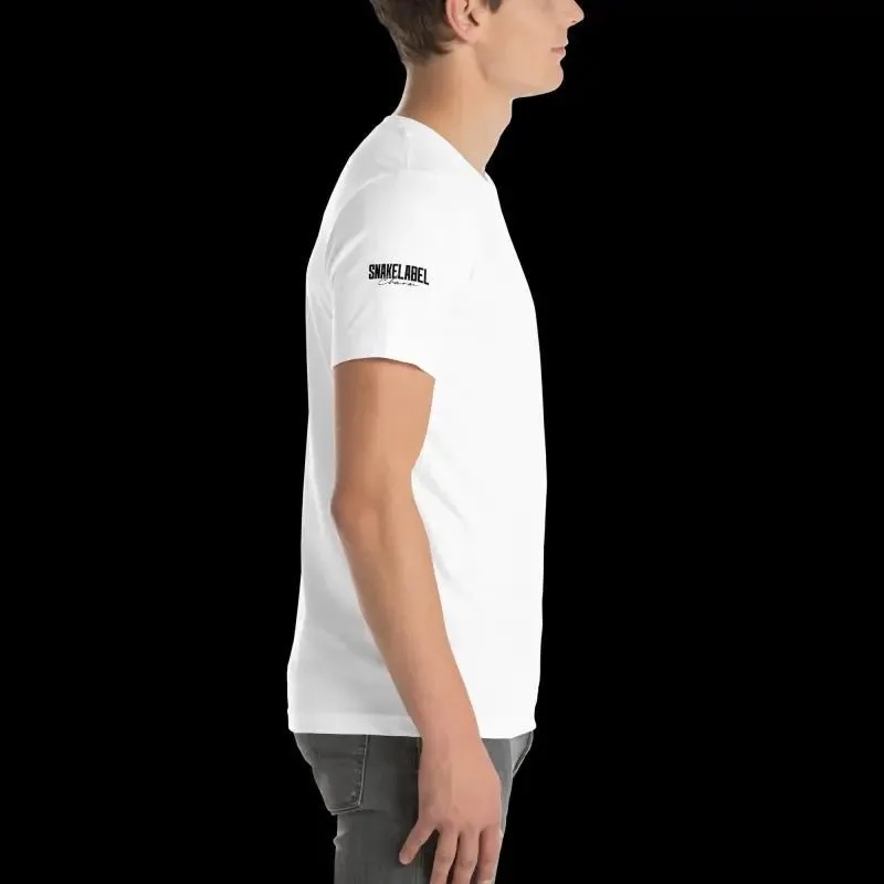 Snake Unisex Print T-Shirt: 100% Combed Cotton, Lightweight, Pre-Shrunk (4.2 oz)