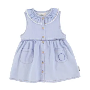 Soft denim dress by Piupiuchick