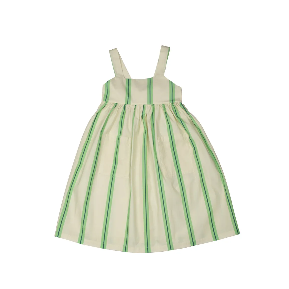 Soft Peach Dress - Vanilla/Mint