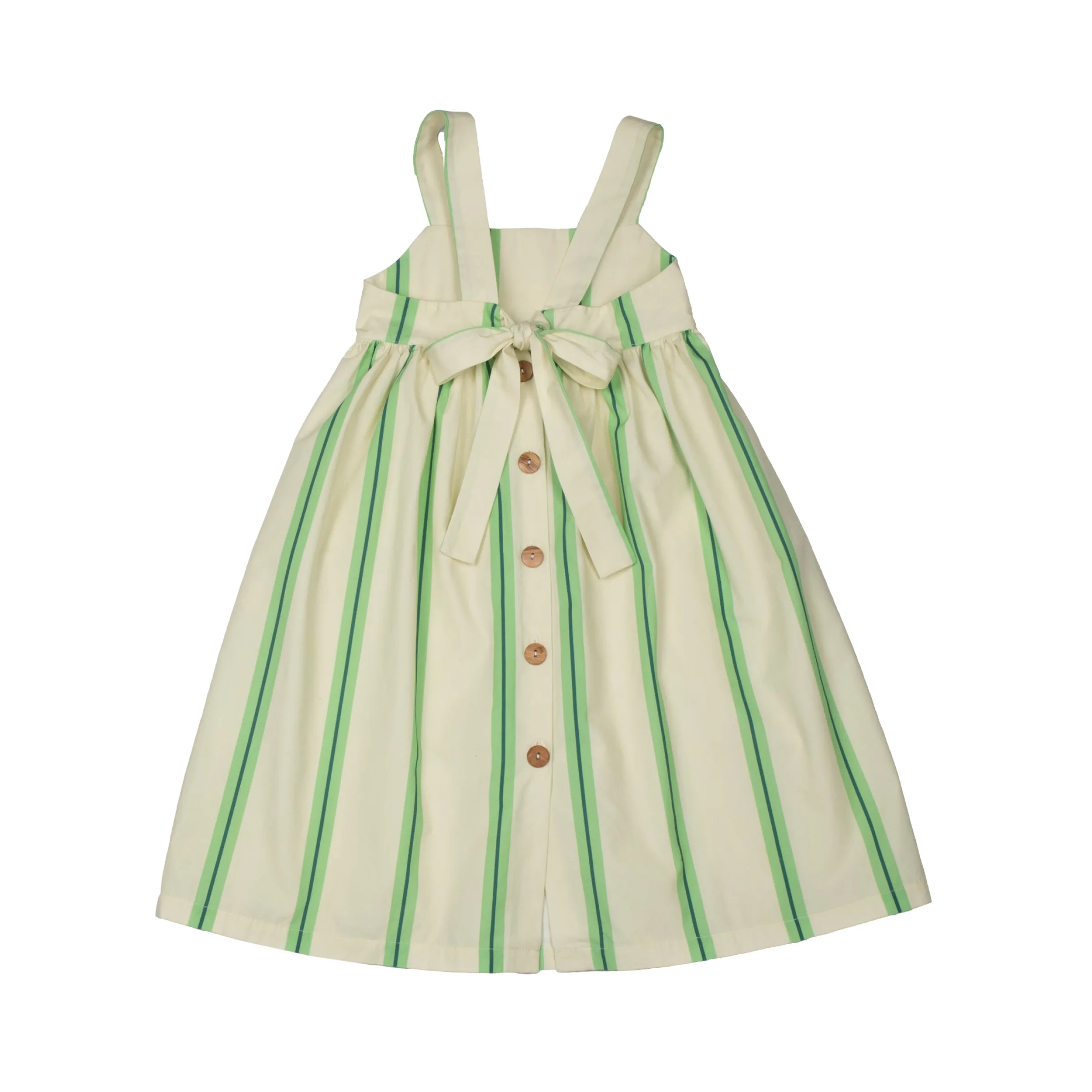 Soft Peach Dress - Vanilla/Mint
