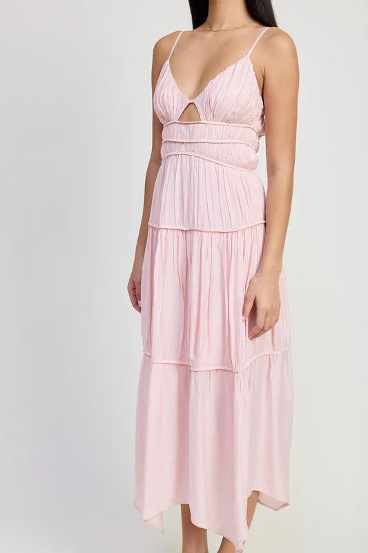 Soft Peonie Dress