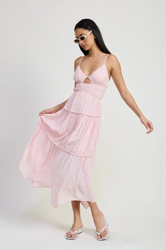 Soft Peonie Dress