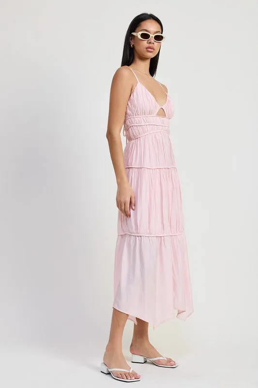 Soft Peonie Dress