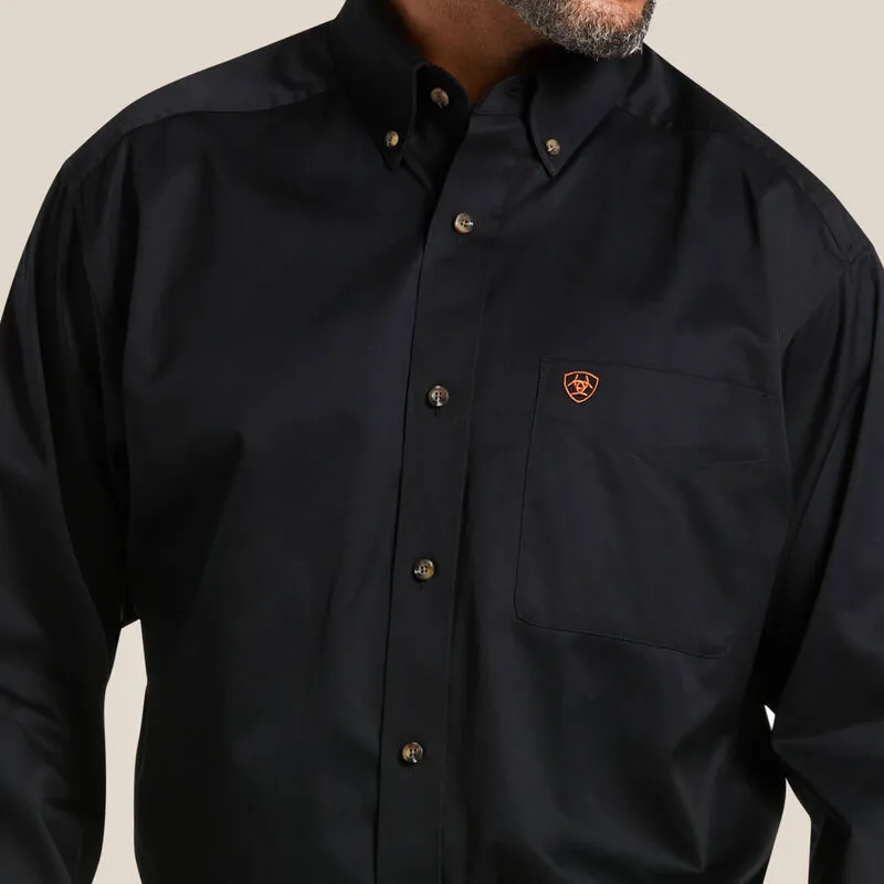 Solid Twill Men's Classic Fit Shirt | 10000502