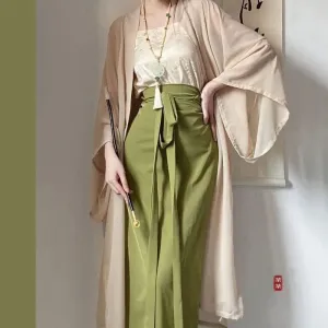 Song Dynasty Hanfu Dress Chinese Women Traditional Elegant Princess Dress Female Vintage Oriental Lady Hanfu Robe 3 Piece Set