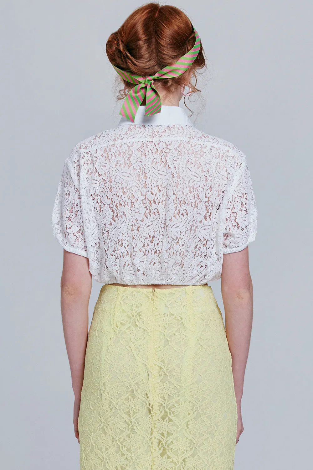 Sonya Paisley Crop Top