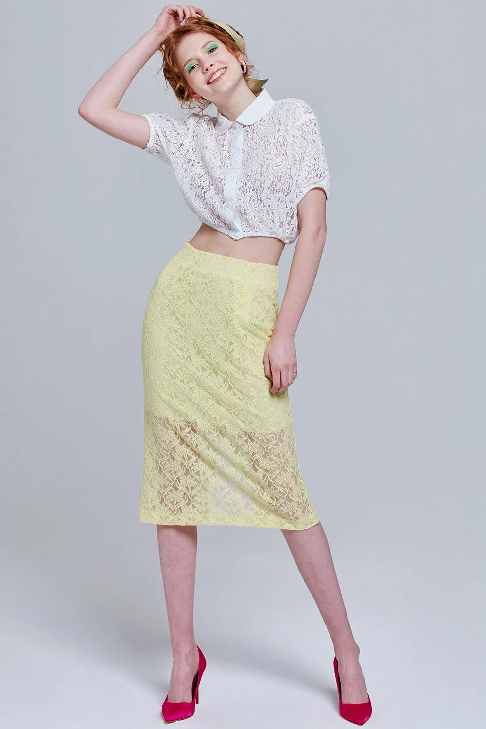 Sonya Paisley Crop Top