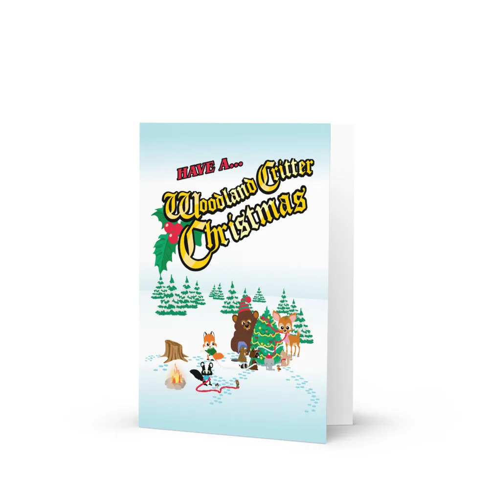 South Park Woodland Critters Christmas Greeting Card