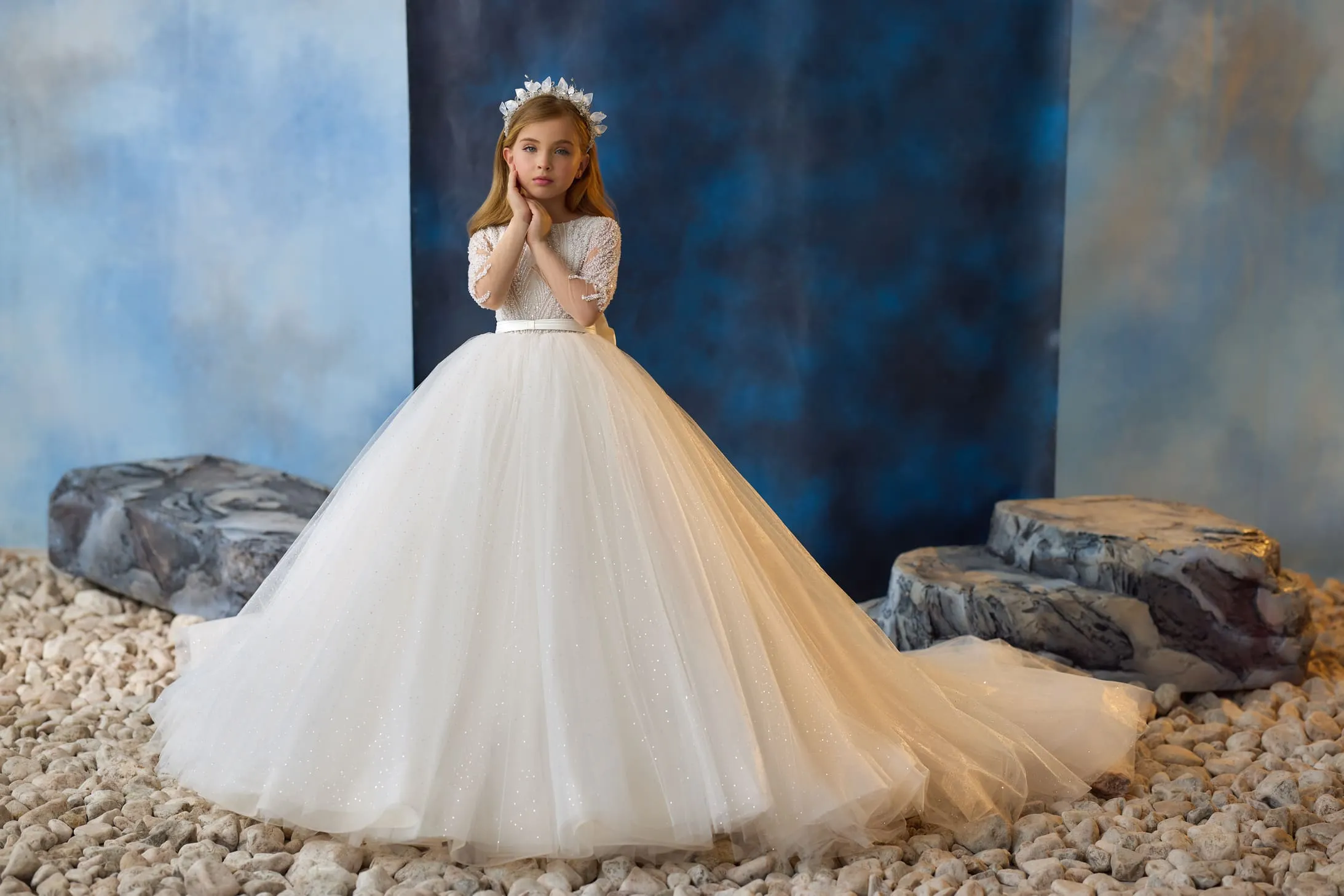 Sparkle Communion Gown