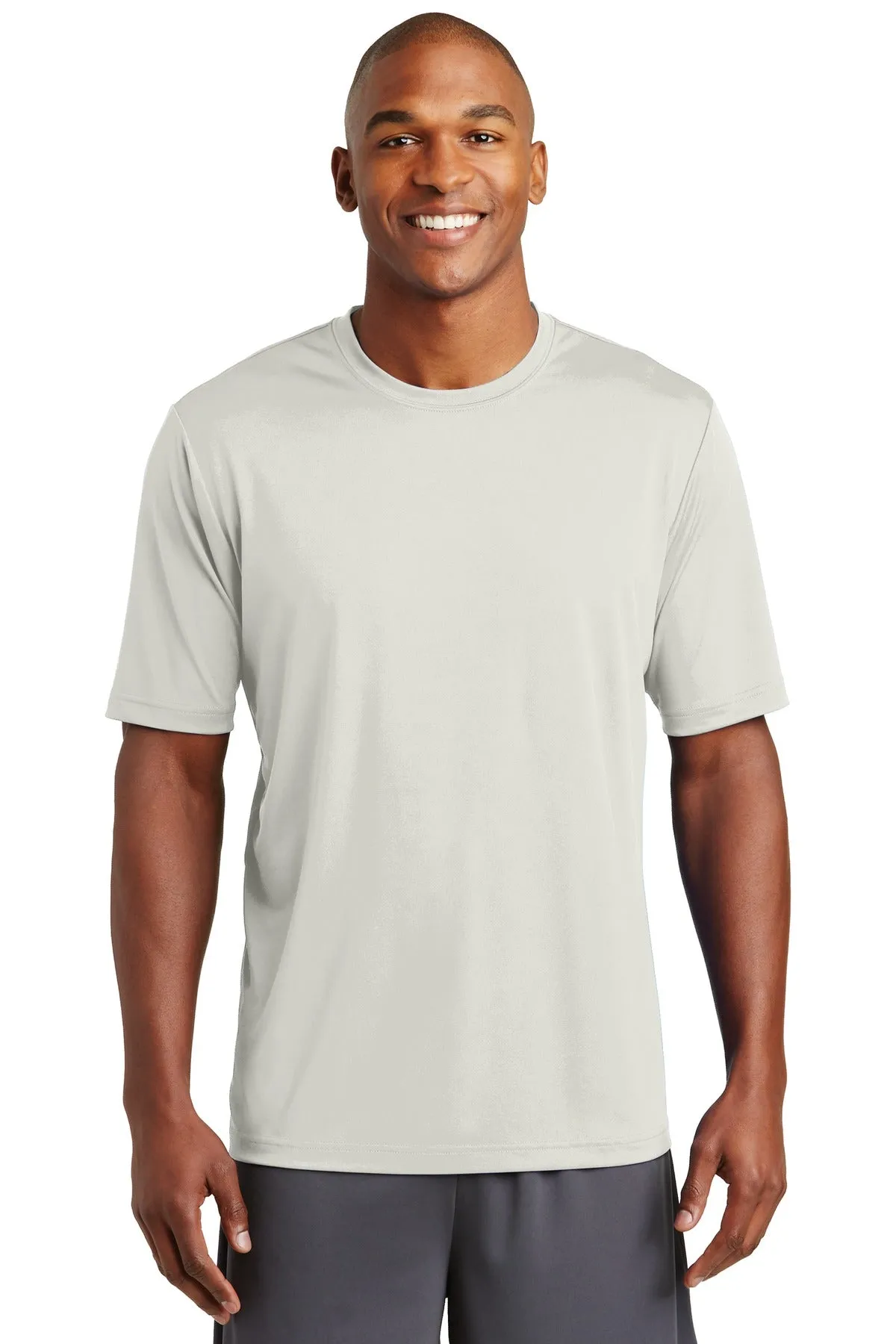 Sport-Tek PosiCharge Tough Tee. ST320 Silver