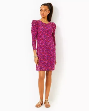 Steffie Dress - Passion Fruit Pink Star Searching