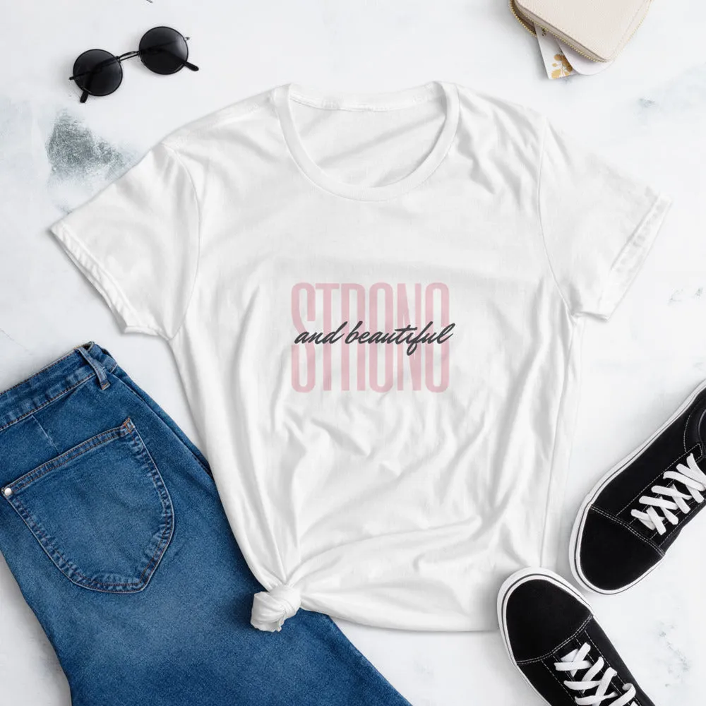 Strong & Beautiful Women's short sleeve t-shirt