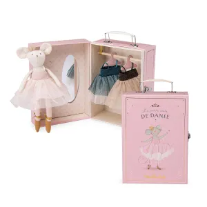 Suitcase filled with Tutus for a Little School Of Dance Doll