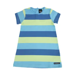 Surf Multi Stripe Short Sleeve Dress