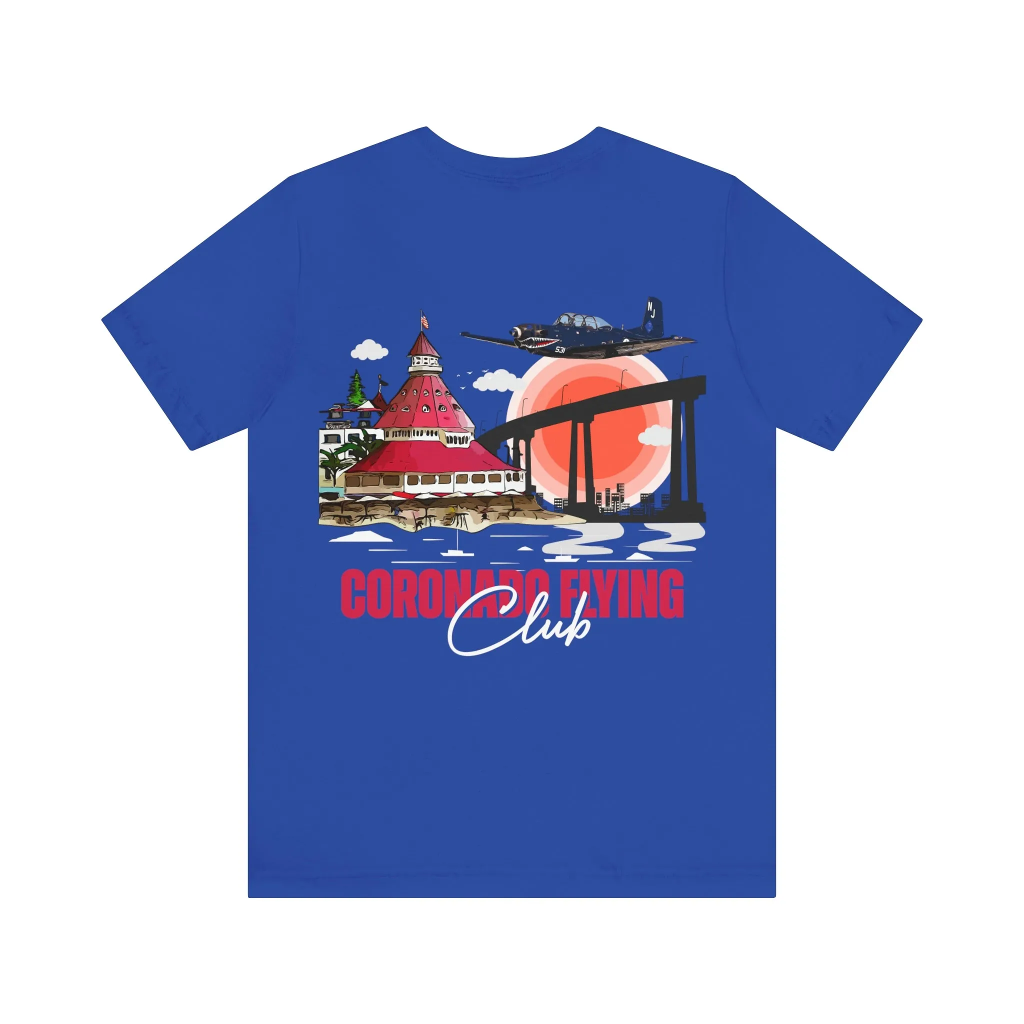 T-34 Coronado Flying Club (Dark Colors) Tee