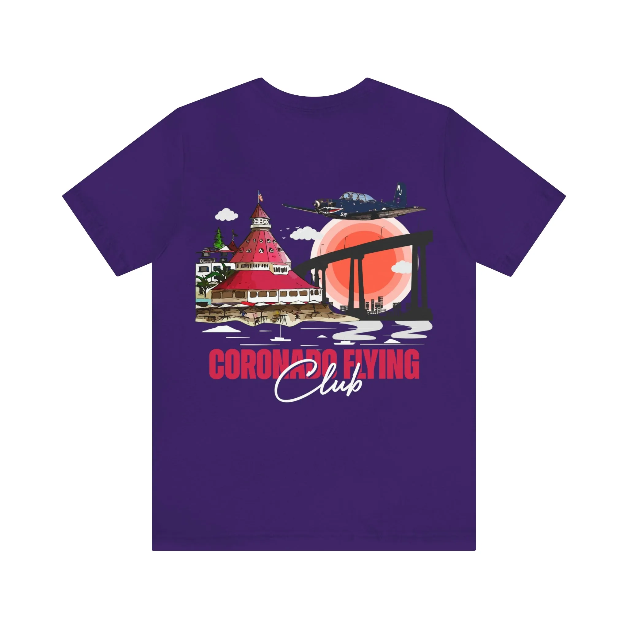 T-34 Coronado Flying Club (Dark Colors) Tee
