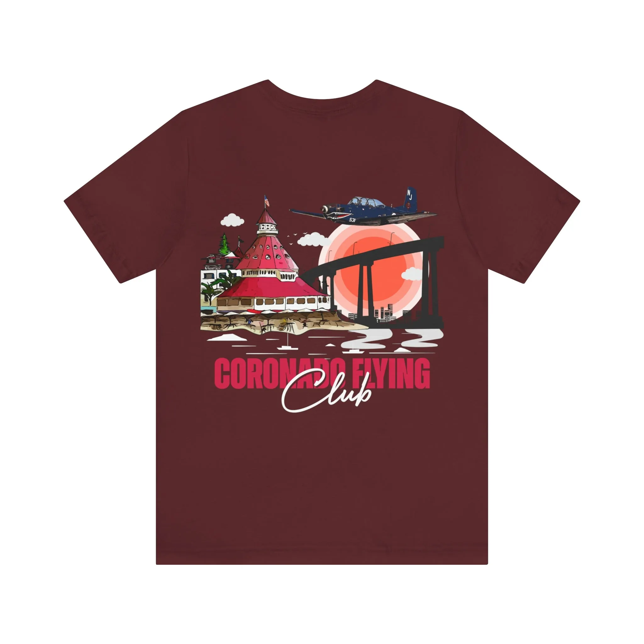 T-34 Coronado Flying Club (Dark Colors) Tee