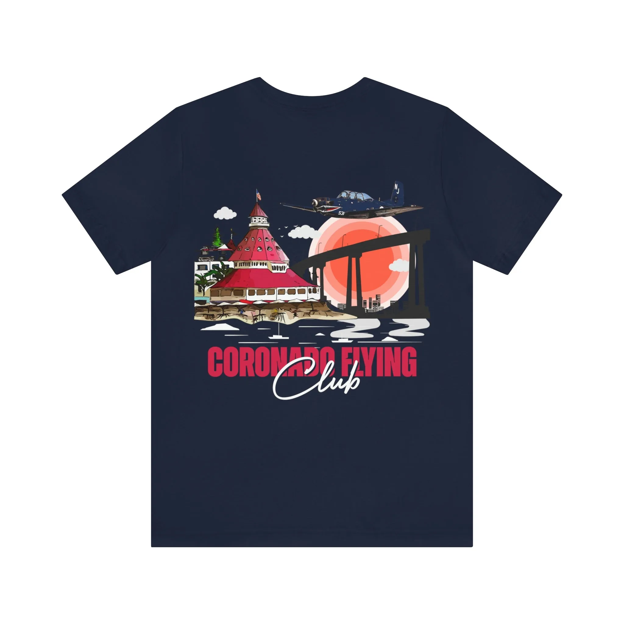 T-34 Coronado Flying Club (Dark Colors) Tee