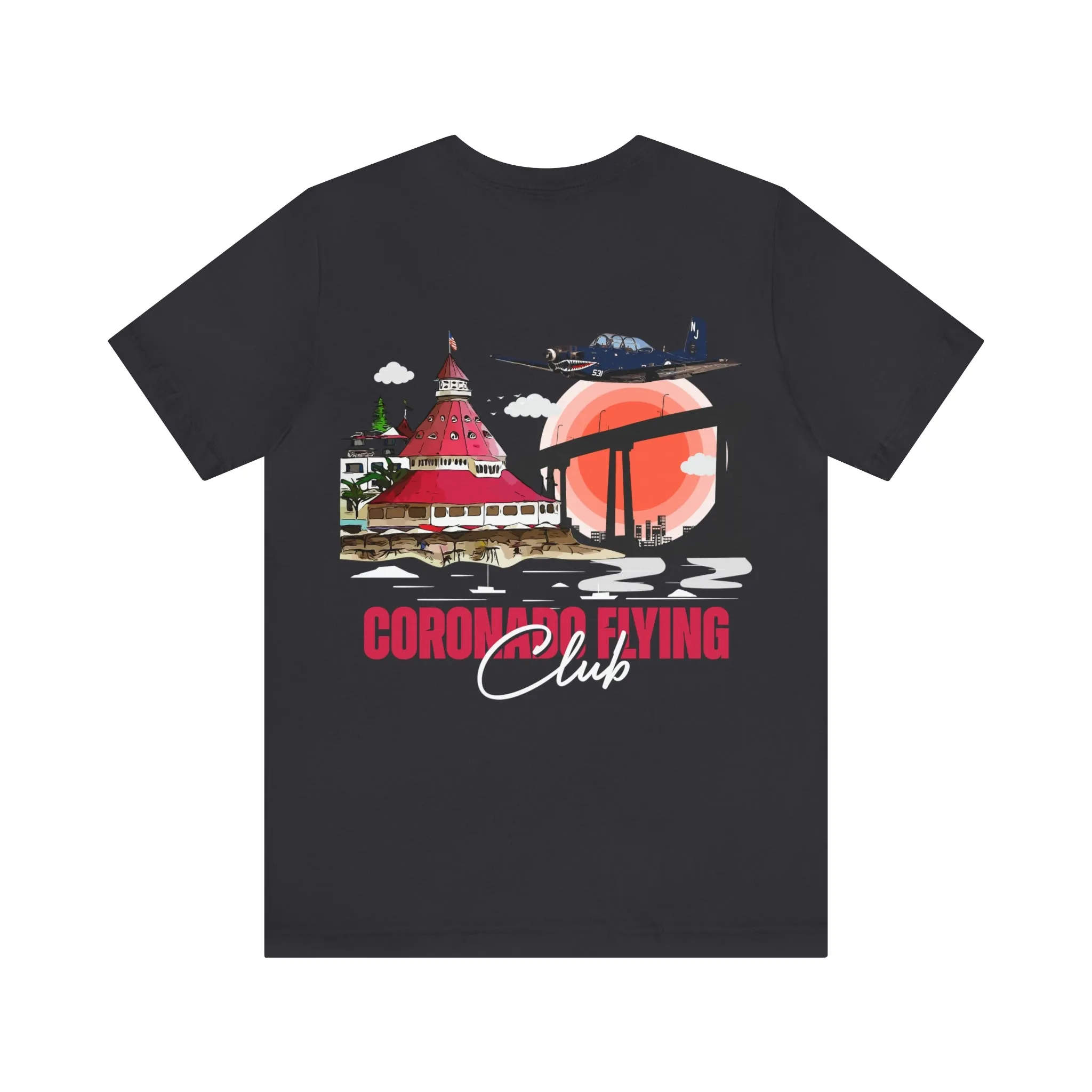T-34 Coronado Flying Club (Dark Colors) Tee