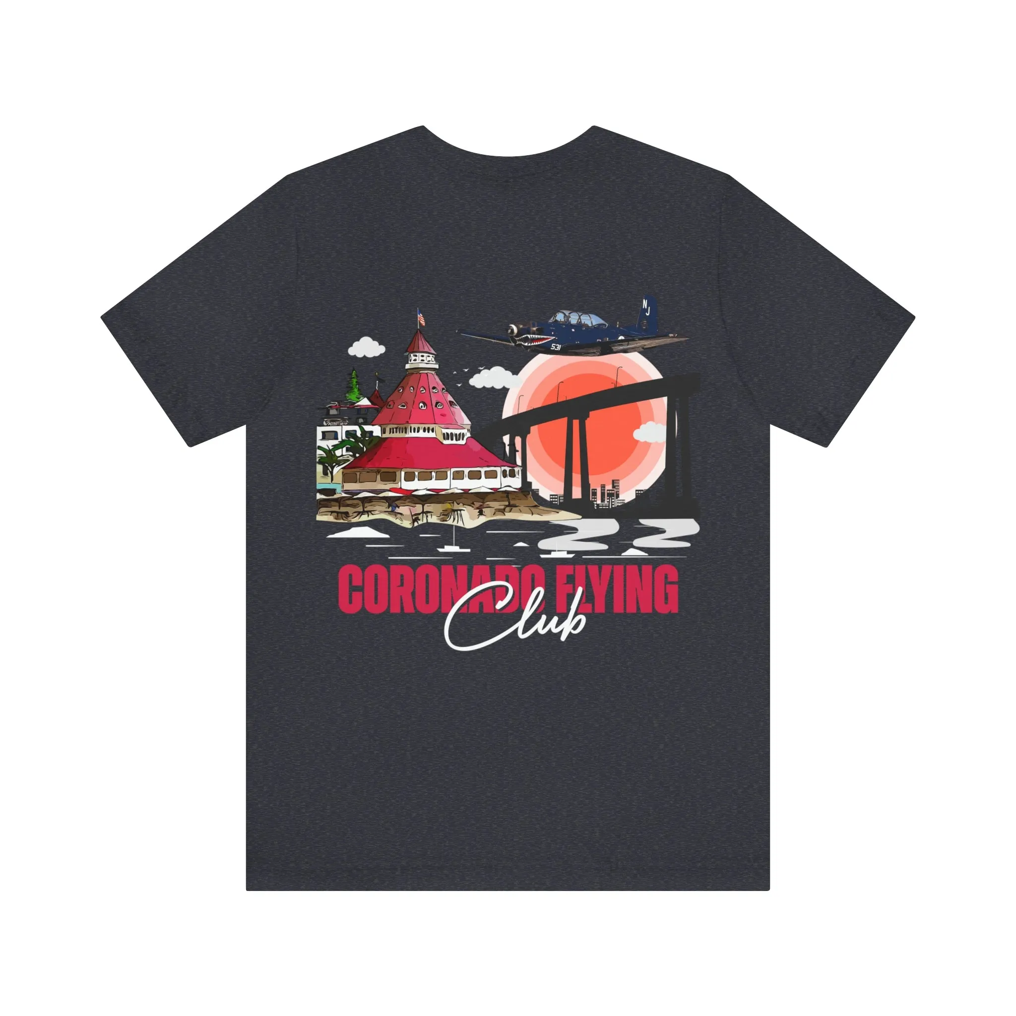 T-34 Coronado Flying Club (Dark Colors) Tee