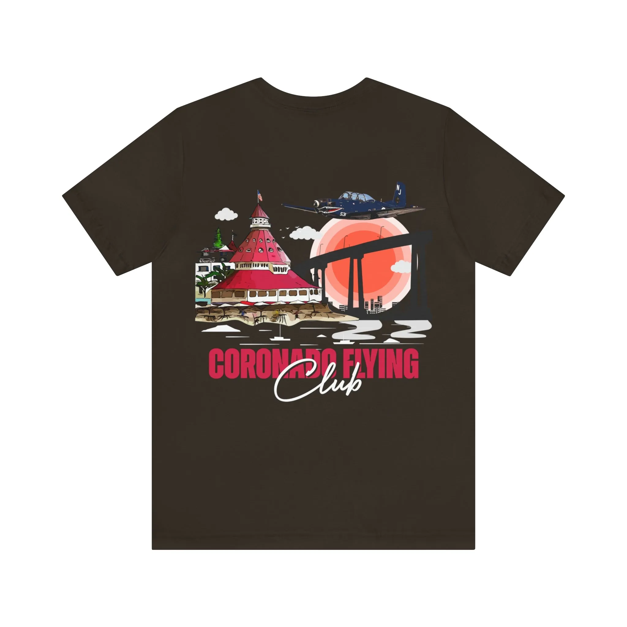 T-34 Coronado Flying Club (Dark Colors) Tee