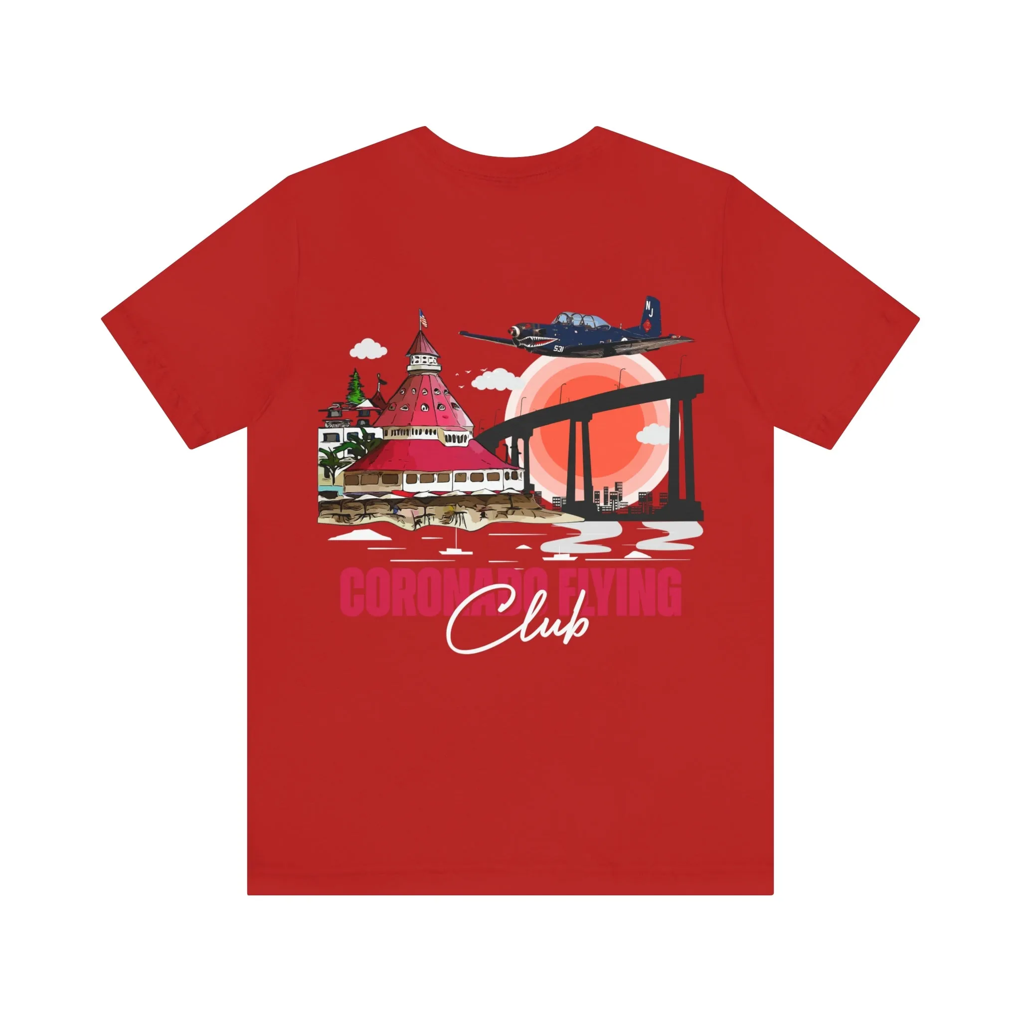 T-34 Coronado Flying Club (Dark Colors) Tee