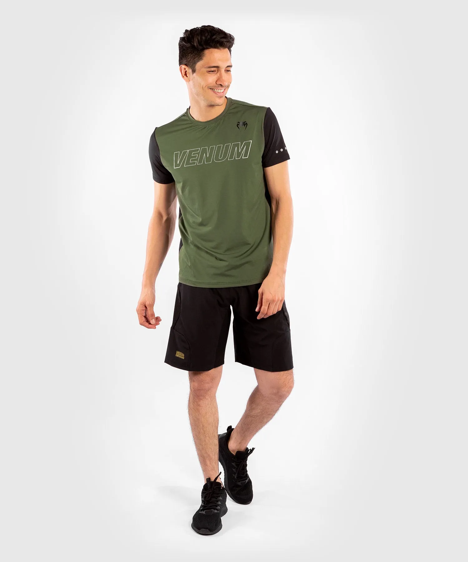 T-shirt Dry-Tech Venum Classic Evo - Kaki/Zilver