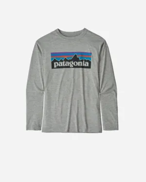 Teens L/S Cap Cool Daily T-Shirt - Feather Grey