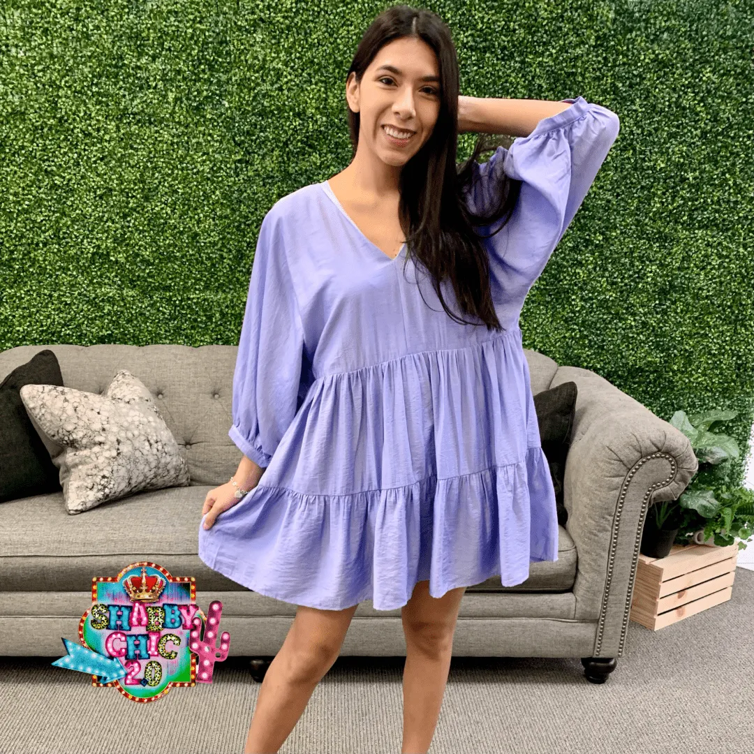 The Periwinkle Moment Dress