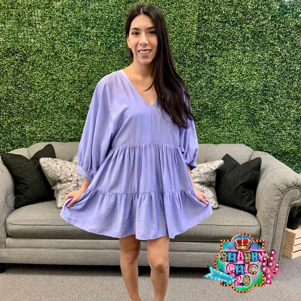 The Periwinkle Moment Dress