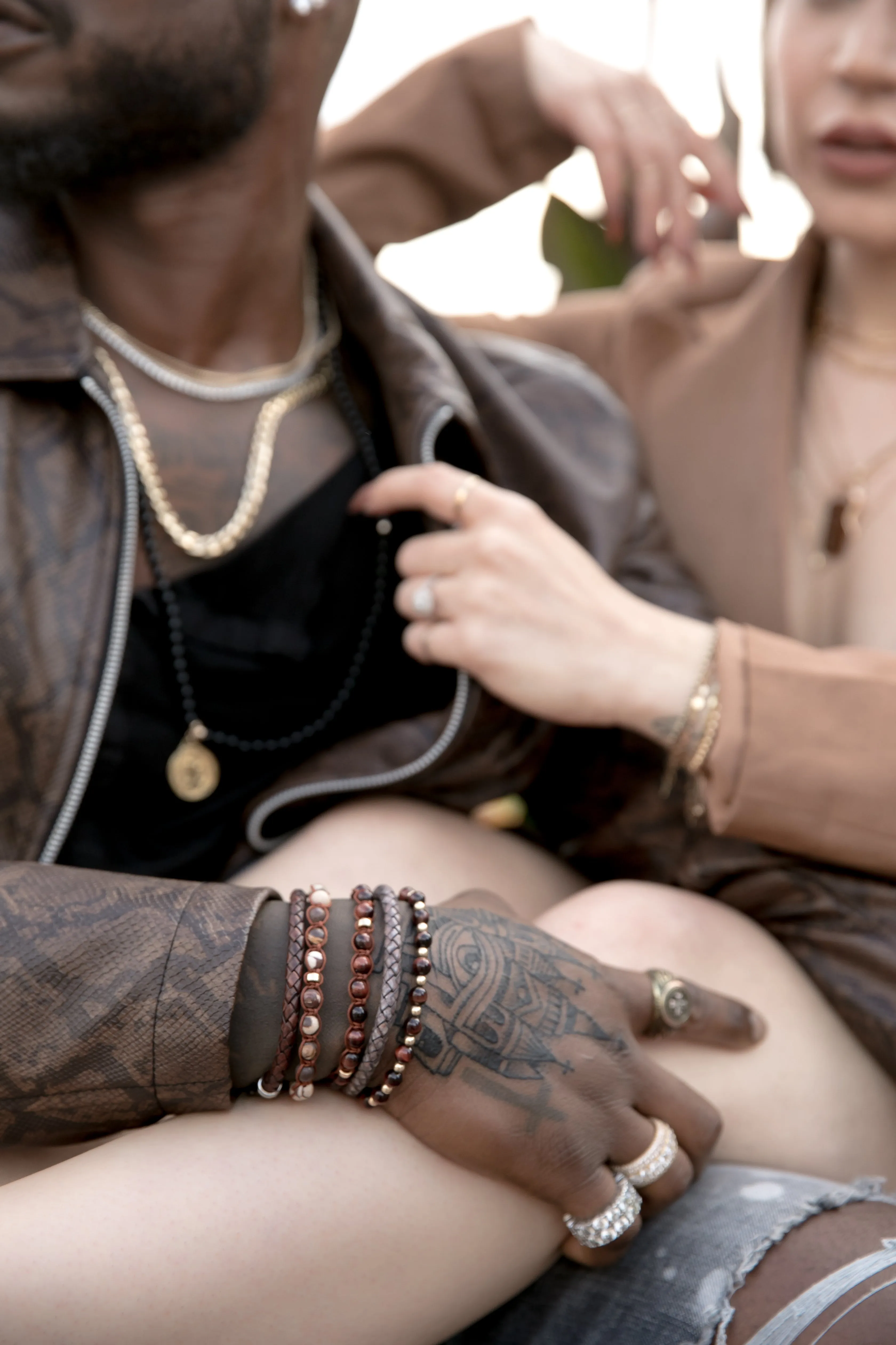 The Tommy Bracelet • Red Tiger’s Eye