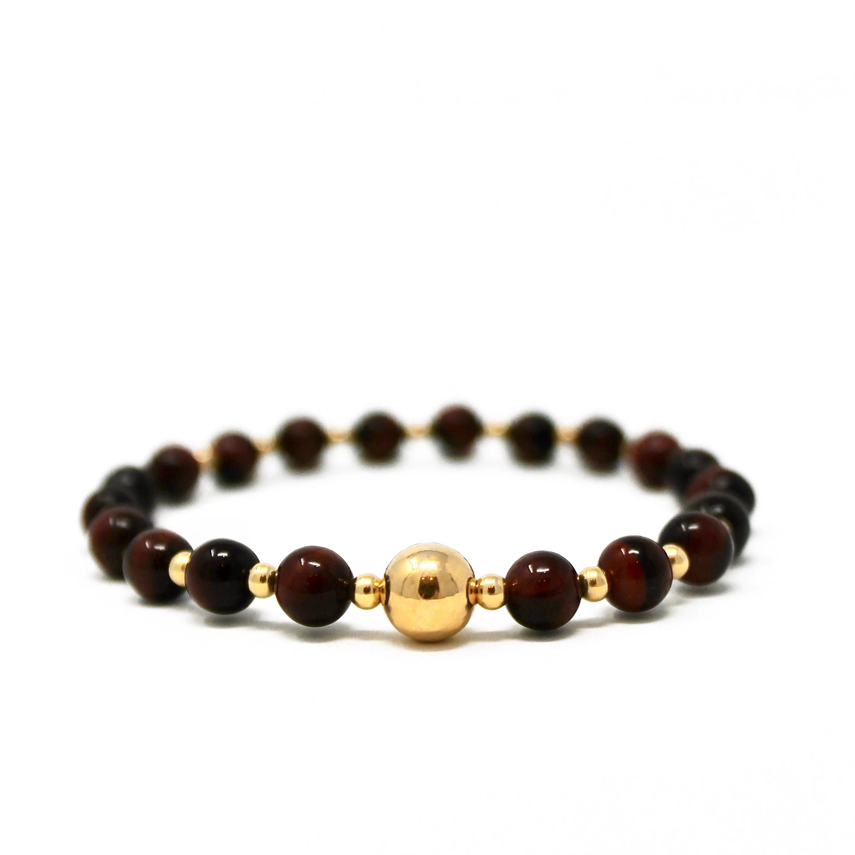 The Tommy Bracelet • Red Tiger’s Eye