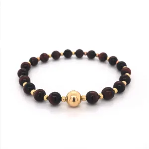 The Tommy Bracelet • Red Tiger’s Eye