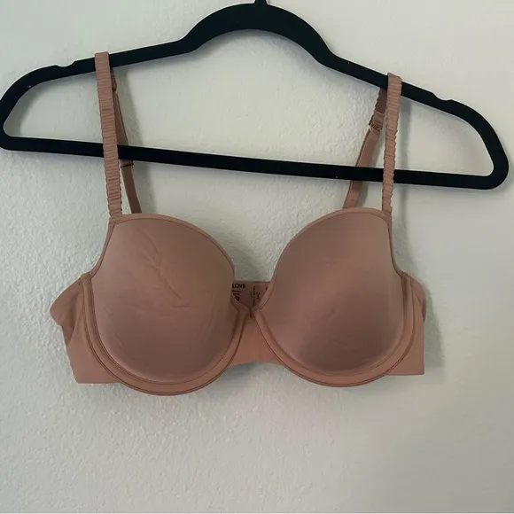 THIRDLOVE 24/7 Classic T-Shirt Bra Taupe O-39, O-40