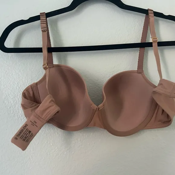 THIRDLOVE 24/7 Classic T-Shirt Bra Taupe O-39, O-40
