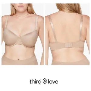 THIRDLOVE 24/7 Classic T-Shirt Bra Taupe O-39, O-40