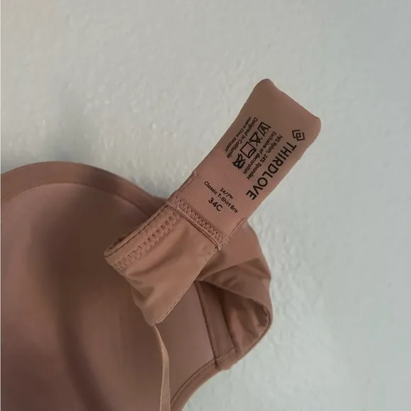 THIRDLOVE 24/7 Classic T-Shirt Bra Taupe O-39, O-40