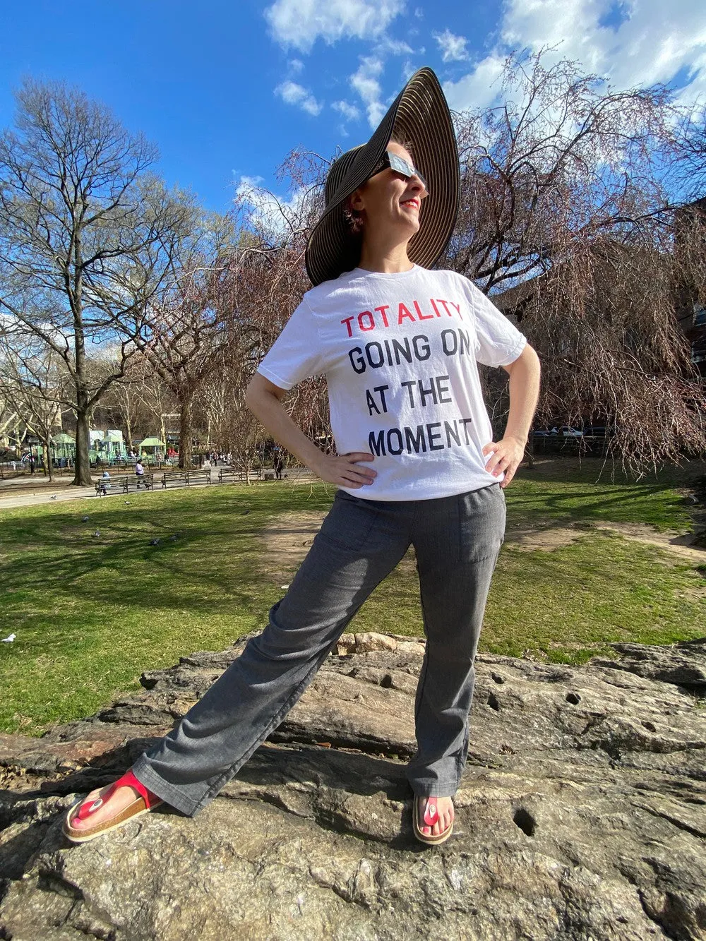 TOTALITY Going On At The Moment TS Unisex Slim-fit T-Shirt
