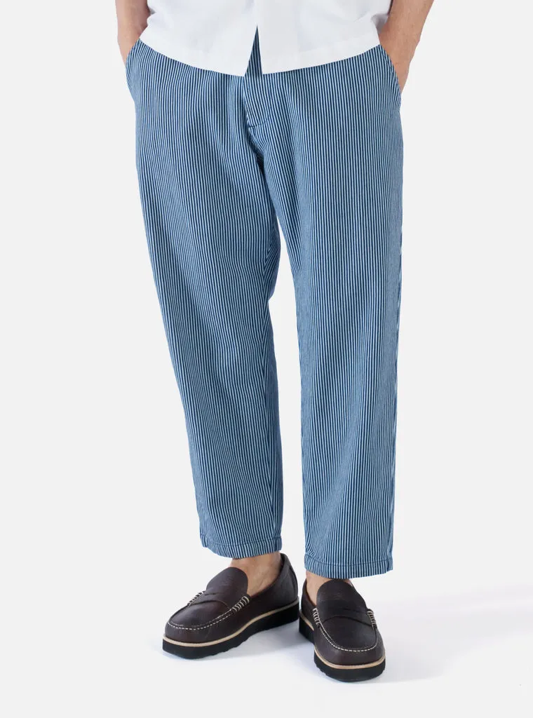 Universal Works Hickory Stripe Hi Water Trouser