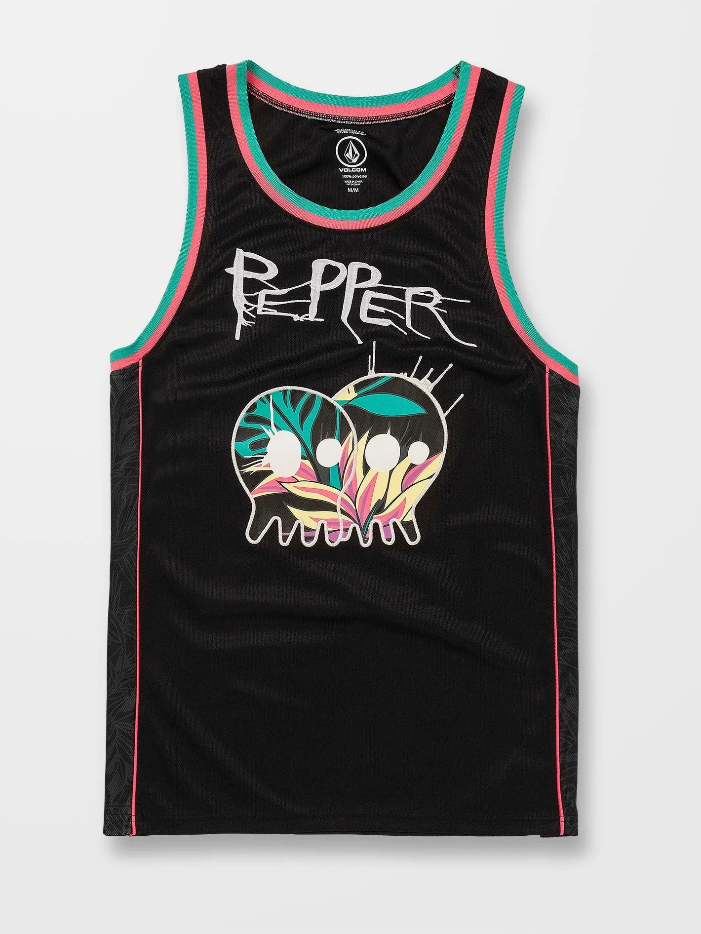 V Ent Pepper Tank Top - BLACK