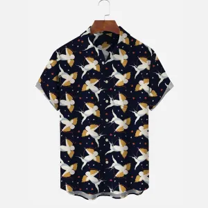 Valentine's Day Holiday Cupid Cartoon Men's Hawaiian Shirt