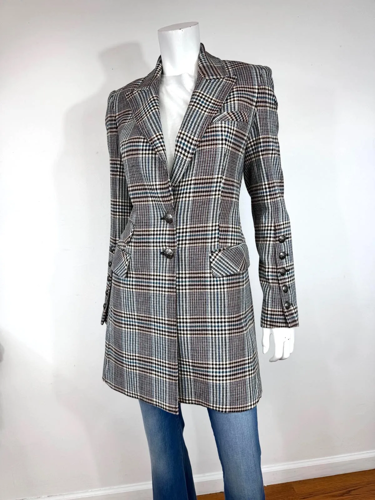 VERONICA BEARD REECE DICKEY BLAZER COAT