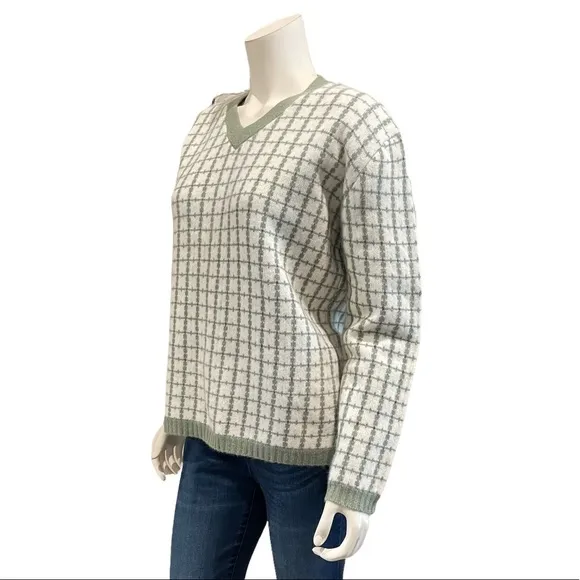 Vintage Esprit Wool Angora V-neck Sweater