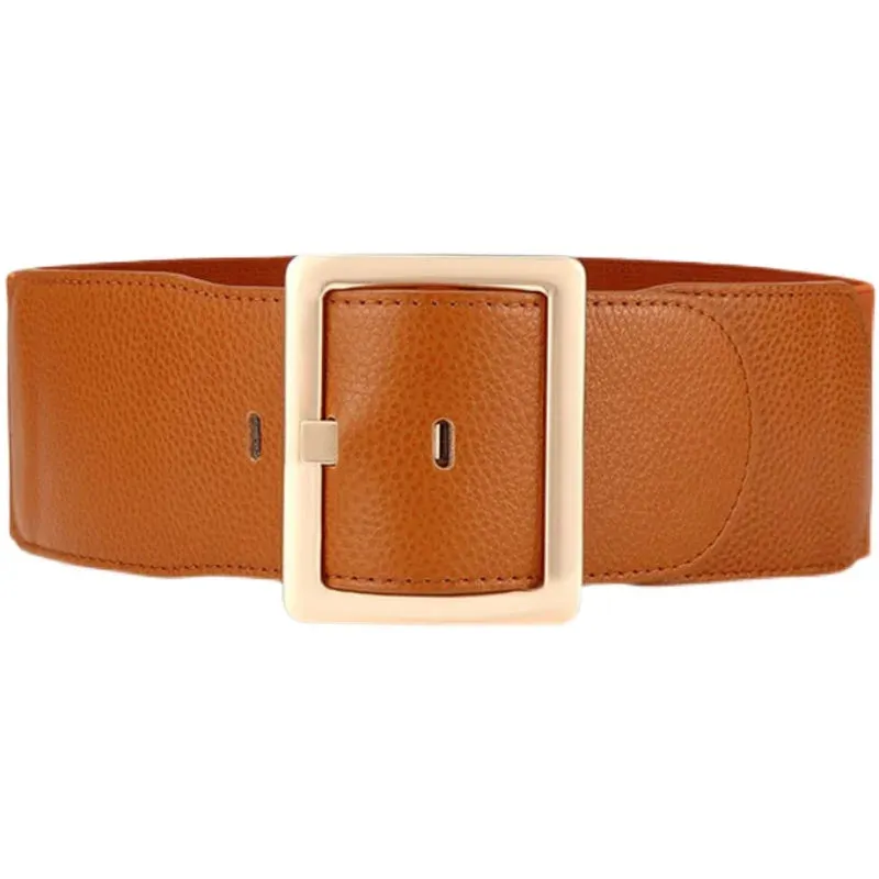 Vintage Wide Leather Belt