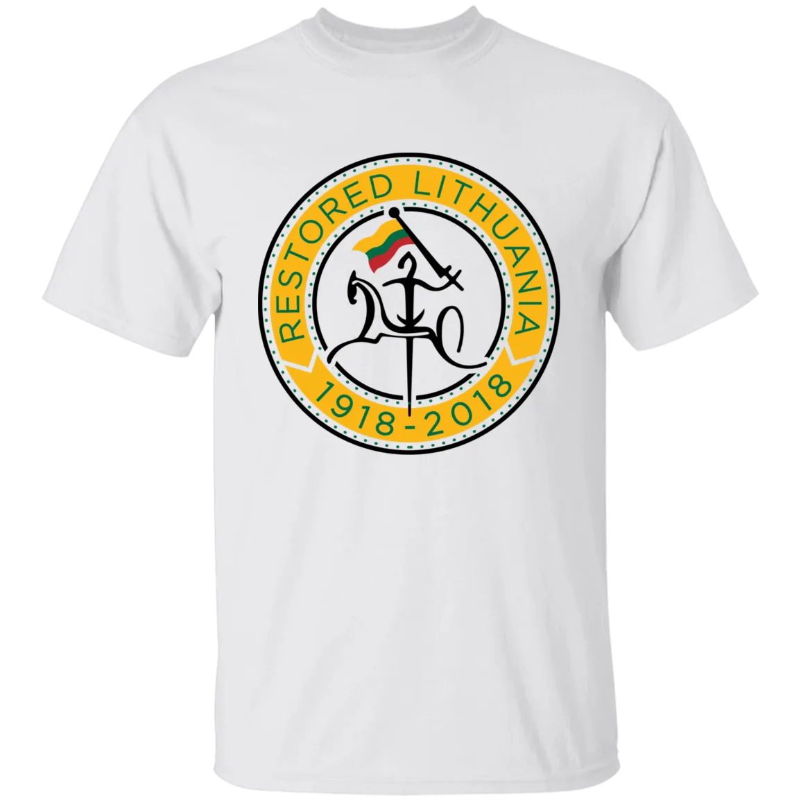 Vytis Restored - Boys/Girls Youth Classic Short Sleeve T-Shirt